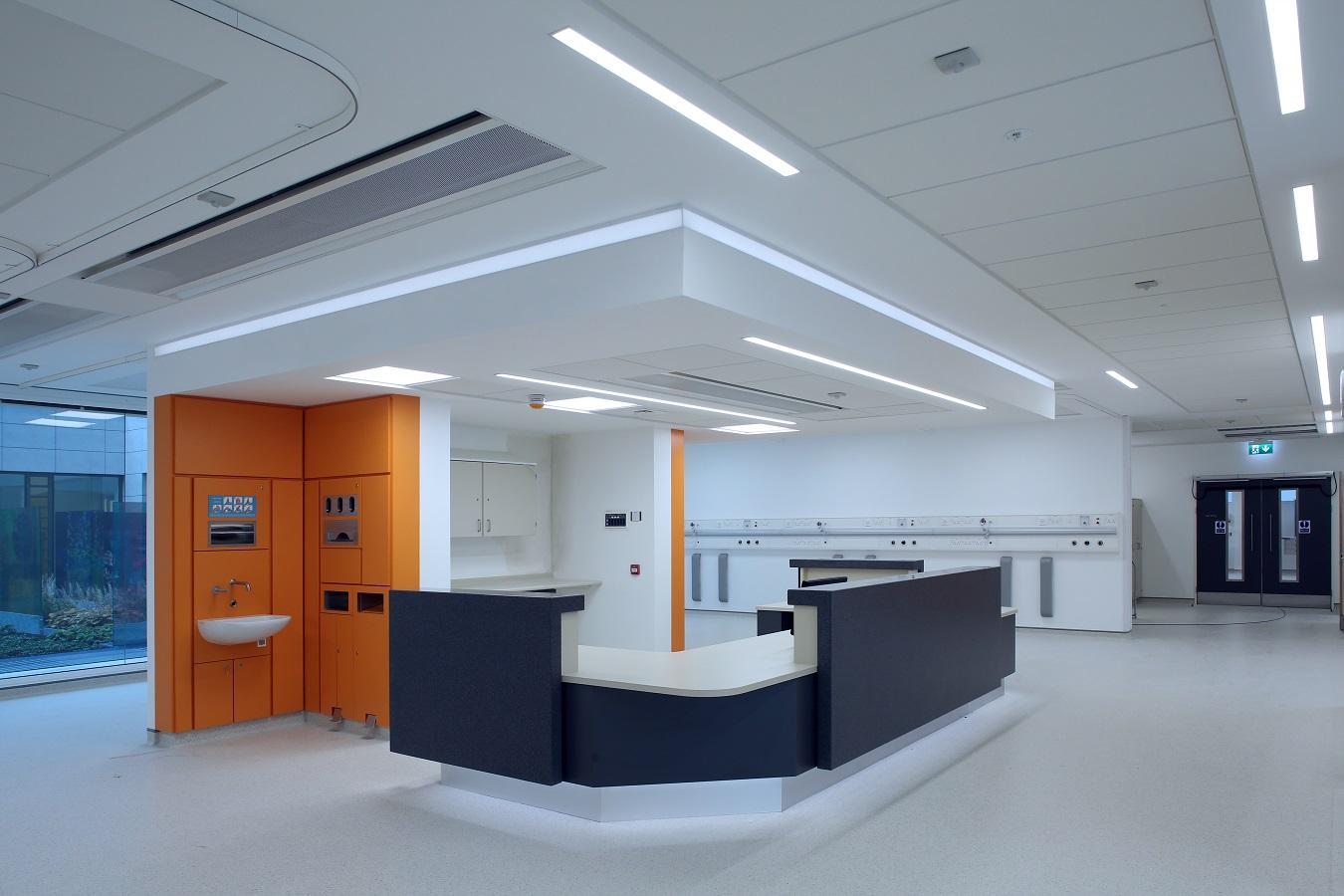 Ulster Hospital TROX chilled beams 4