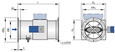 Terminal unit with flange (TVRK-FL, nominal sizes 125 –
200)...